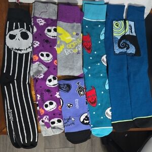 Disney Black and Purple Bottoms with Character Designs